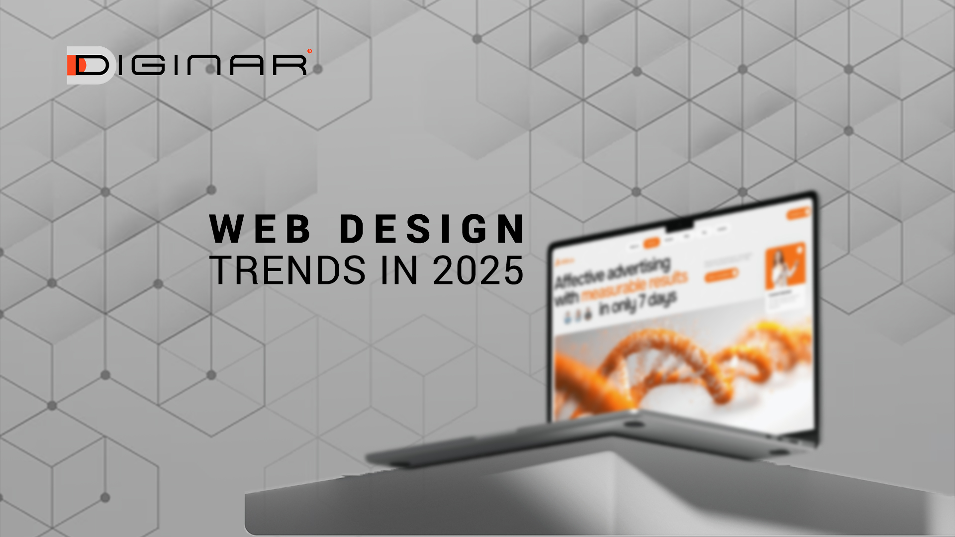 Current web design trends in 2025